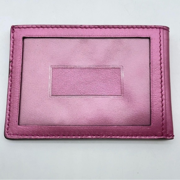 Auth GUCCI MicroGG Guccissima
Shima Leather Pink Card Case - Picture 4 of 16
